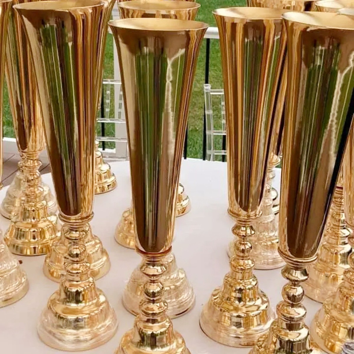 Centerpiece Vase Tall - 50 см высота) Современная подставка для