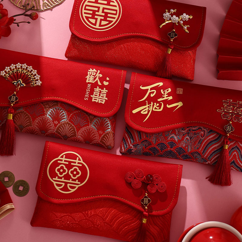 2 шт. парчовая ткань с вышивко – обзор и цена Wedding Envelopes