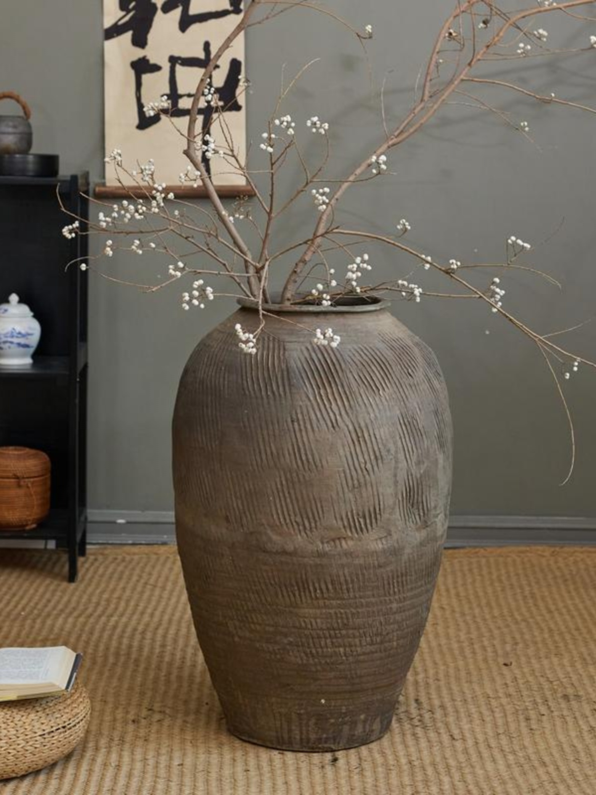 Винтажная большая терракотовая – обзор и цена Centerpiece Vase Tall