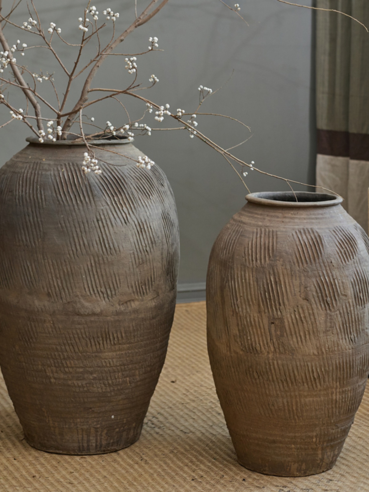 Винтажная большая терракотовая – обзор и цена Centerpiece Vase Tall