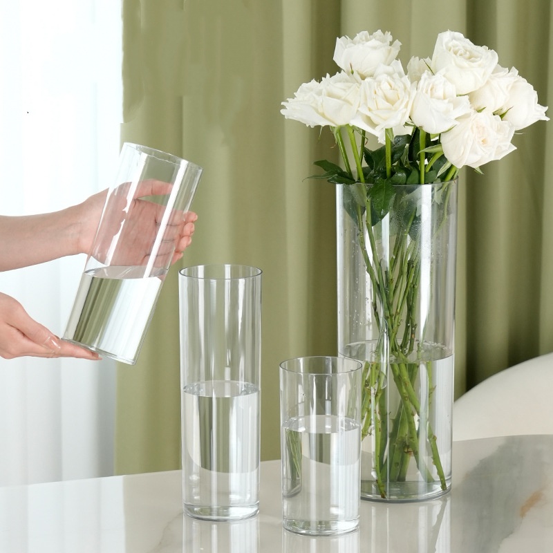 Новая акриловая прозрачная цил – обзор и цена Centerpiece Vase Tall
