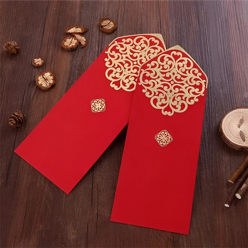 10 шт. китайские красные конве – обзор и цена Wedding Envelopes
