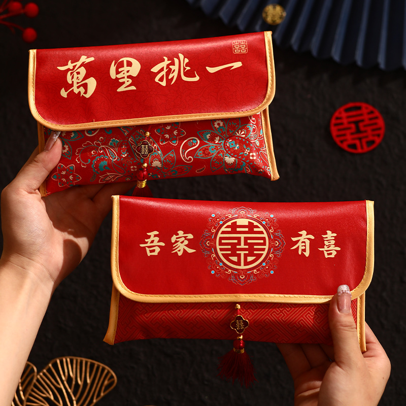 Китайский свадебный красный ко – обзор и цена Wedding Envelopes