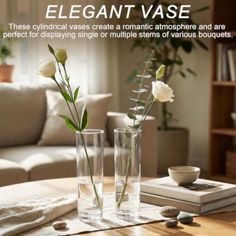 48 шт. акриловых цилиндрически – обзор и цена Centerpiece Vase Tall