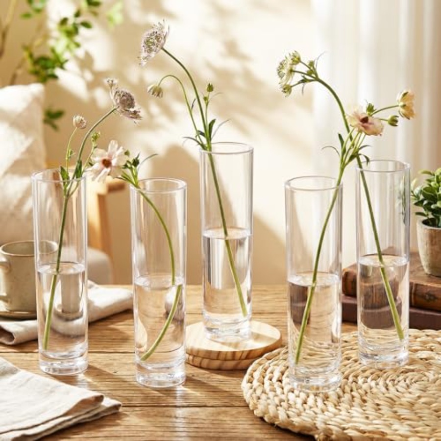 48 шт. акриловых цилиндрически – обзор и цена Centerpiece Vase Tall