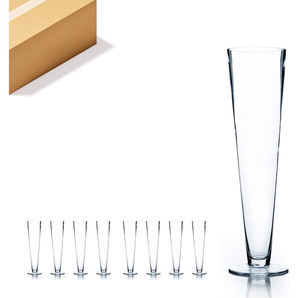 Стеклянная ваза WGV Trumpet оп – обзор и цена Centerpiece Vase Tall