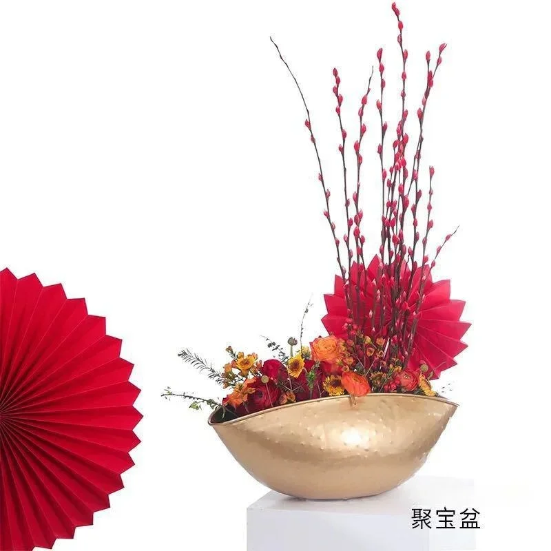 Новый большой размер, золотая  – обзор и цена Centerpiece Vase Tall